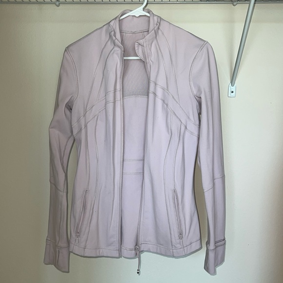 LULU DEFINE JACKET LT PINK - Picture 1 of 3